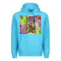 Ocean Blue teacher mardi gras Premium Hoodie - CowGirlArtShop