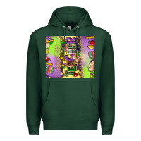 Sports Green teacher mardi gras Premium Hoodie - CowGirlArtShop