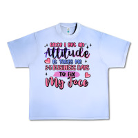 Grape Ice once i get an attitude Urban Heavy Tee - MaliasSmallBusiness
