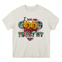 Cream i see no season to act my age Heavy Core Tee - AdoDesignShop