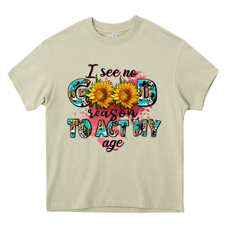 I See No Season To Act My Age Heavy Core Tee by AdoDesignShop | Teevron