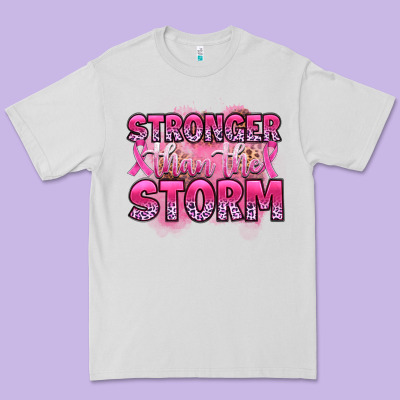 Stronger Than The Storm Premium Tee Designed By Artiststas