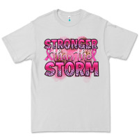 Dove Grey stronger than the storm Premium Tee - Artiststas