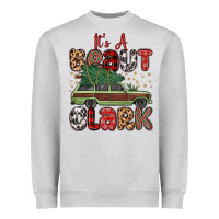 Heather Grey it s a beaut clark Heavyweight Sweatshirt - MaliasSmallBusiness