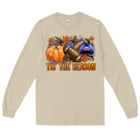 Mushroom tis the season football Long Sleeve Tee - NancyCooperArtShop
