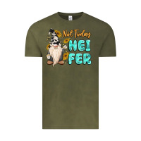 Vintage Olive not today heifer cow gnome Vintage Tee - MaliasSmallBusiness