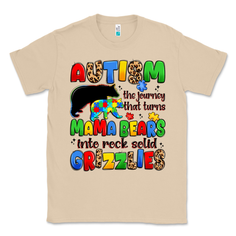 Autism The Journey That Turns Mama Bears Classic Tee by JahusDesignShop | Teevron