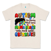Natural autism the journey that turns mama bears Classic Tee - JahusDesignShop