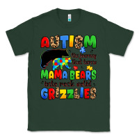 Sports Green autism the journey that turns mama bears Classic Tee - JahusDesignShop