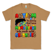 Toasted Coconut autism the journey that turns mama bears Classic Tee - JahusDesignShop
