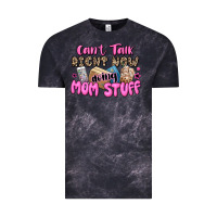 Cloud Black can't talk right now doing mom stuff Vintage Tee - JahusDesignShop