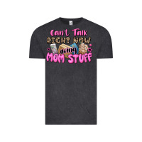 Vintage Black can't talk right now doing mom stuff Vintage Tee - JahusDesignShop