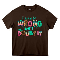 Chocolate Brown i may be wrong but doubt it Heavy Core Tee - AdoDesignShop