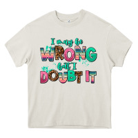 Cream i may be wrong but doubt it Heavy Core Tee - AdoDesignShop