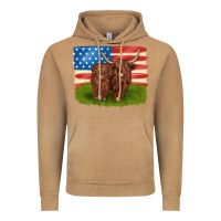 Vintage Camel American cows Vintage Hoodie - MaliasSmallBusiness