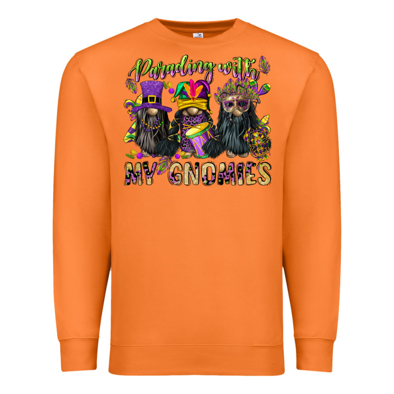 Parading With My Gnomies Premium Sweatshirt by CowGirlArtShop | Teevron