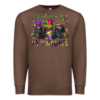Chestnut parading with my gnomies Premium Sweatshirt - CowGirlArtShop