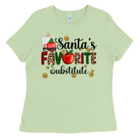 Matcha santa's favorite substitute Ladies Tee - AdoDesignShop