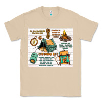 Mushroom camping life Classic Tee - MaliasSmallBusiness
