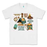 White camping life Classic Tee - MaliasSmallBusiness