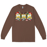 Chestnut christmas school bus Long Sleeve Tee - MaliasSmallBusiness