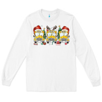 White christmas school bus Long Sleeve Tee - MaliasSmallBusiness