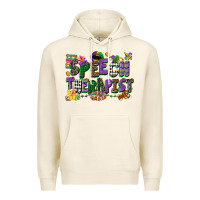 Tofu speech therapist mardi gras cowgirl Premium Hoodie - CowGirlArtShop