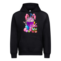 Black Easter Coffee Cup Urban Hoodie - BundleAndBundleShop