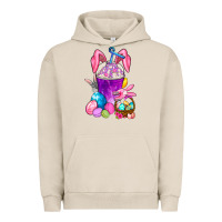 Pigment French Oak Easter Coffee Cup Urban Hoodie - BundleAndBundleShop