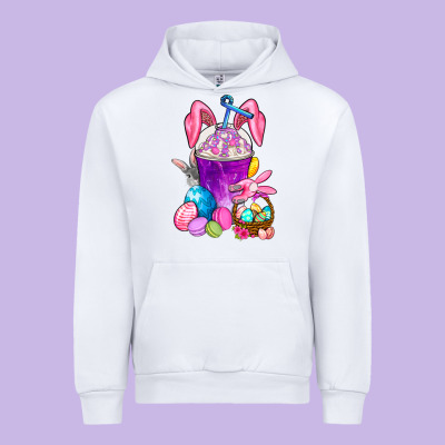 Easter Coffee Cup Urban Hoodie Designed By Bundleandbundleshop