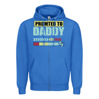 True Royal Promoted To Daddy Est 2020 Zipper Hoodie - Bettercallsaul