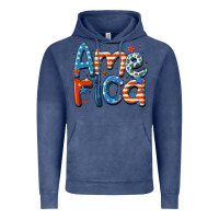 Vintage Denim america Vintage Hoodie - MaliasSmallBusiness
