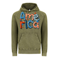 Vintage Olive america Vintage Hoodie - MaliasSmallBusiness
