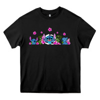 Black stitches Heavy Core Tee - AdoDesignShop