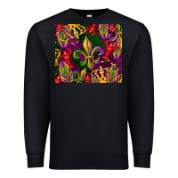 Black mardi gras Premium Sweatshirt - CowGirlArtShop