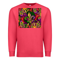 Cardinal mardi gras Premium Sweatshirt - CowGirlArtShop