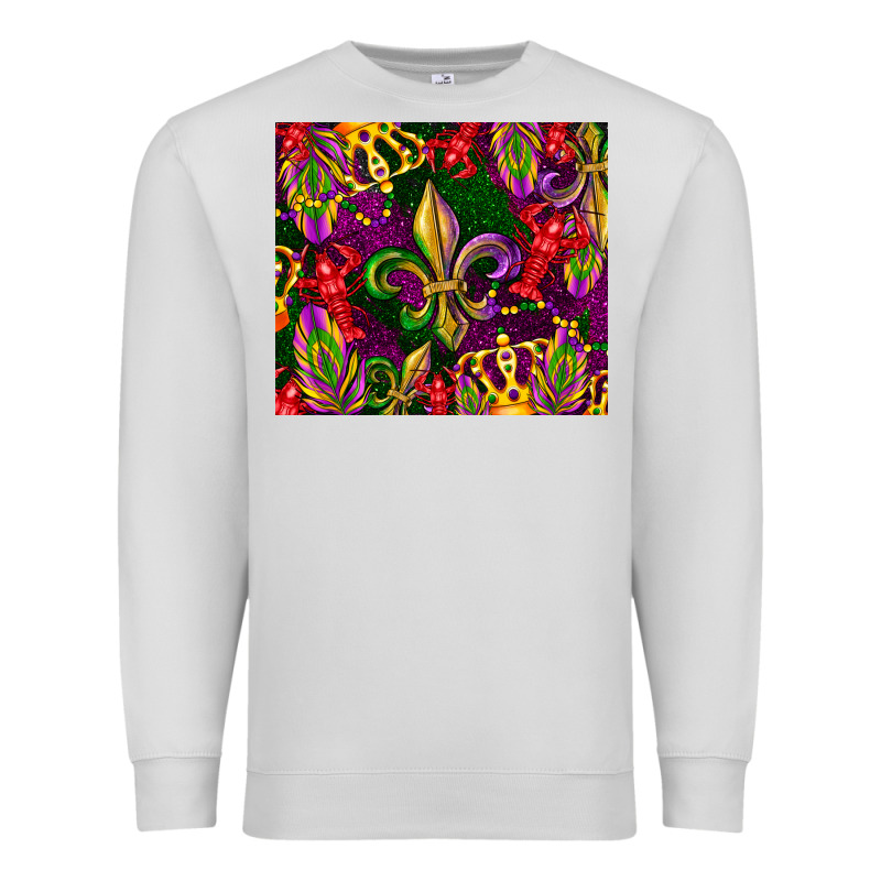 Mardi Gras Premium Sweatshirt by CowGirlArtShop | Teevron