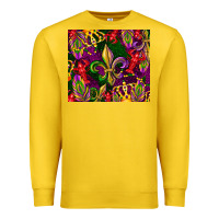 Lemon mardi gras Premium Sweatshirt - CowGirlArtShop
