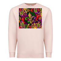 Pale Pink mardi gras Premium Sweatshirt - CowGirlArtShop