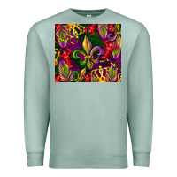 Seafoam mardi gras Premium Sweatshirt - CowGirlArtShop