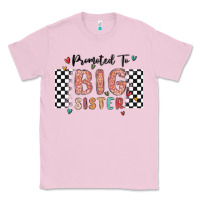 Bubblegum Pink promoted to big sister Classic Tee - MaliasSmallBusiness