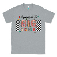 Heather Grey promoted to big sister Classic Tee - MaliasSmallBusiness