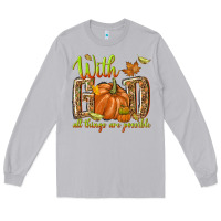 Moon Dust with god all things are possible Long Sleeve Tee - NancyCooperArtShop