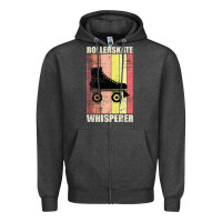 Charcoal Heather roller skates inlineskates whispere Zipper Hoodie - Bettercallsaul
