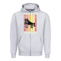 Heather Grey roller skates inlineskates whispere Zipper Hoodie - Bettercallsaul