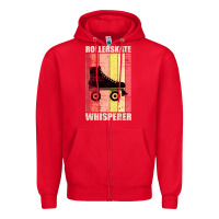 Red roller skates inlineskates whispere Zipper Hoodie - Bettercallsaul