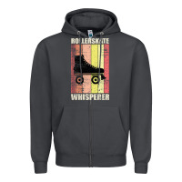 Smoke roller skates inlineskates whispere Zipper Hoodie - Bettercallsaul
