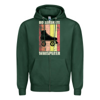Sports Green roller skates inlineskates whispere Zipper Hoodie - Bettercallsaul