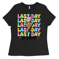 Black last day of school Ladies Tee - JahusDesignShop