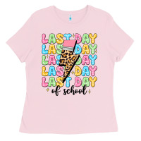 Bubblegum Pink last day of school Ladies Tee - JahusDesignShop